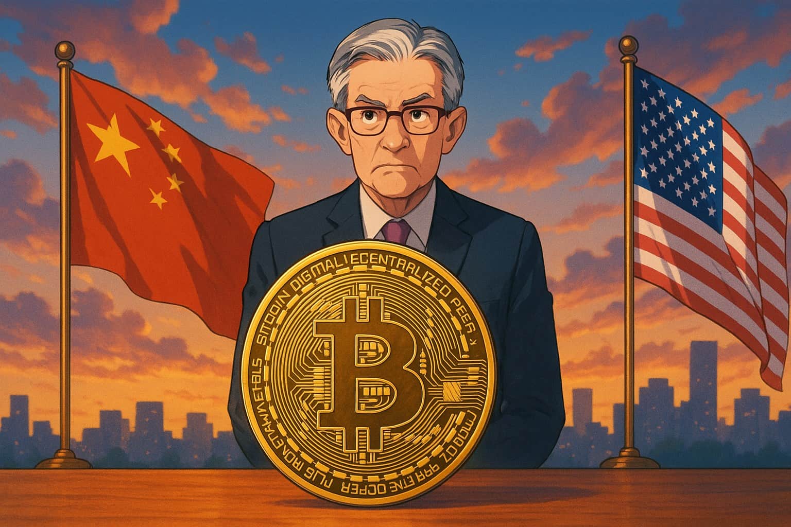 Bitcoin ronda los USD $113.000 ante decisión de tasas y posible acuerdo de tarifas con China